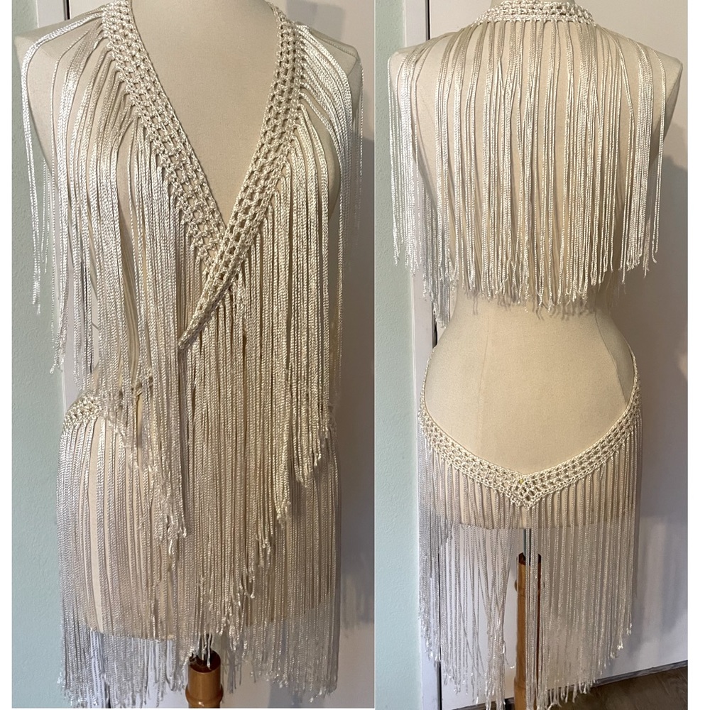 Flamenco Shawl / Flecos / Macramé / Fringes
